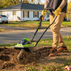 Earthwise 40 Forward-rotating Cordless Electric Cultivator ( Charger Included )