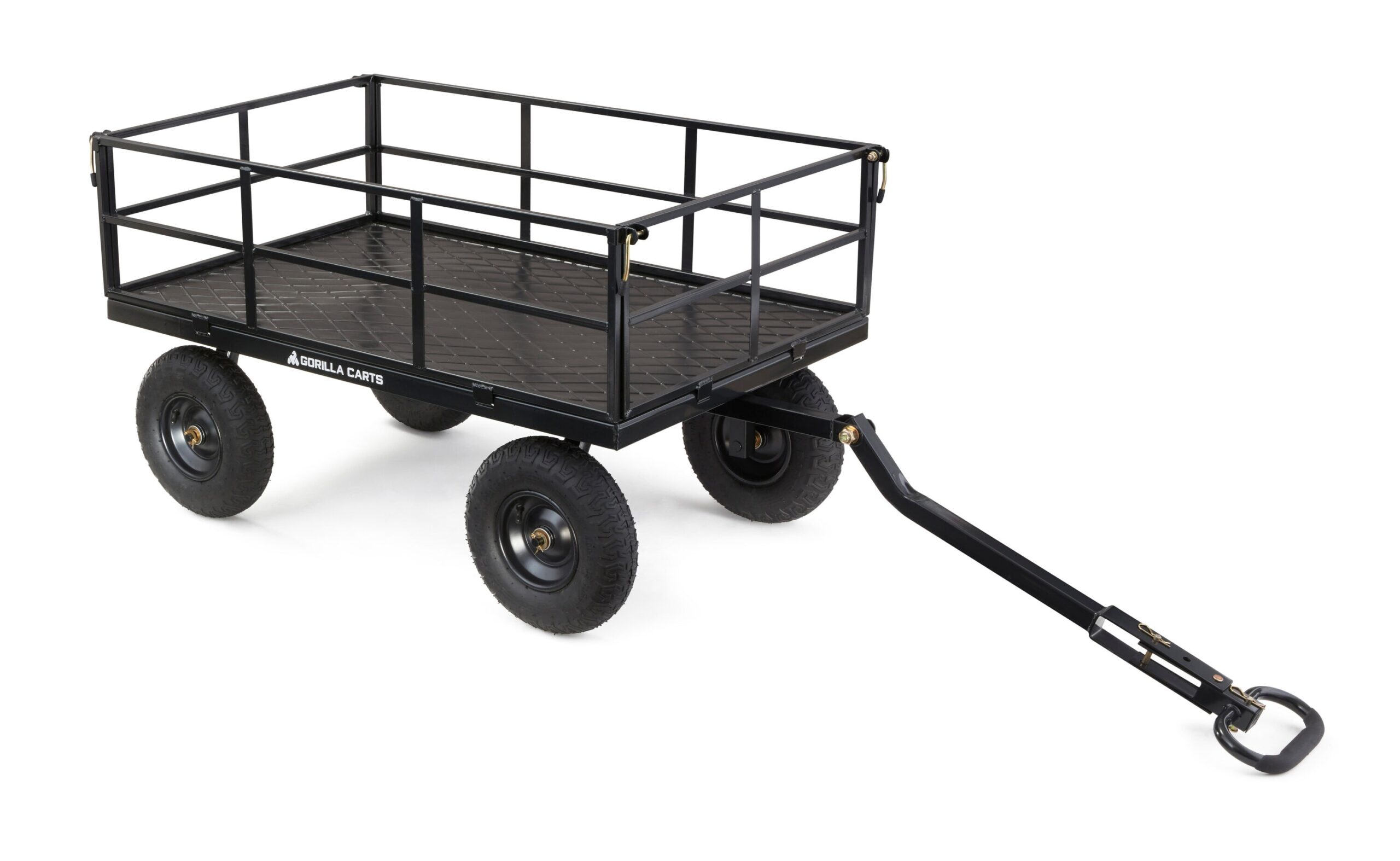 Gorilla Carts 9-cu ft Steel Yard Cart