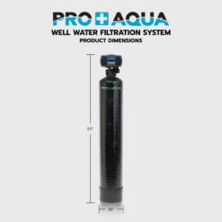 PRO+AQUA PRO-WELL WATER Single-stage 10-GPM Mechanical filtration Well water Whole House Water Filtration System