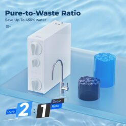iSpring Triple-stage Carbon Block Reverse Osmosis Filtration Under Sink Water Filtration System