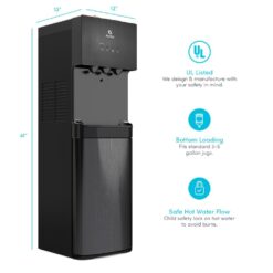 Avalon Stainless steel Bottom-loading Cold and hot Water cooler