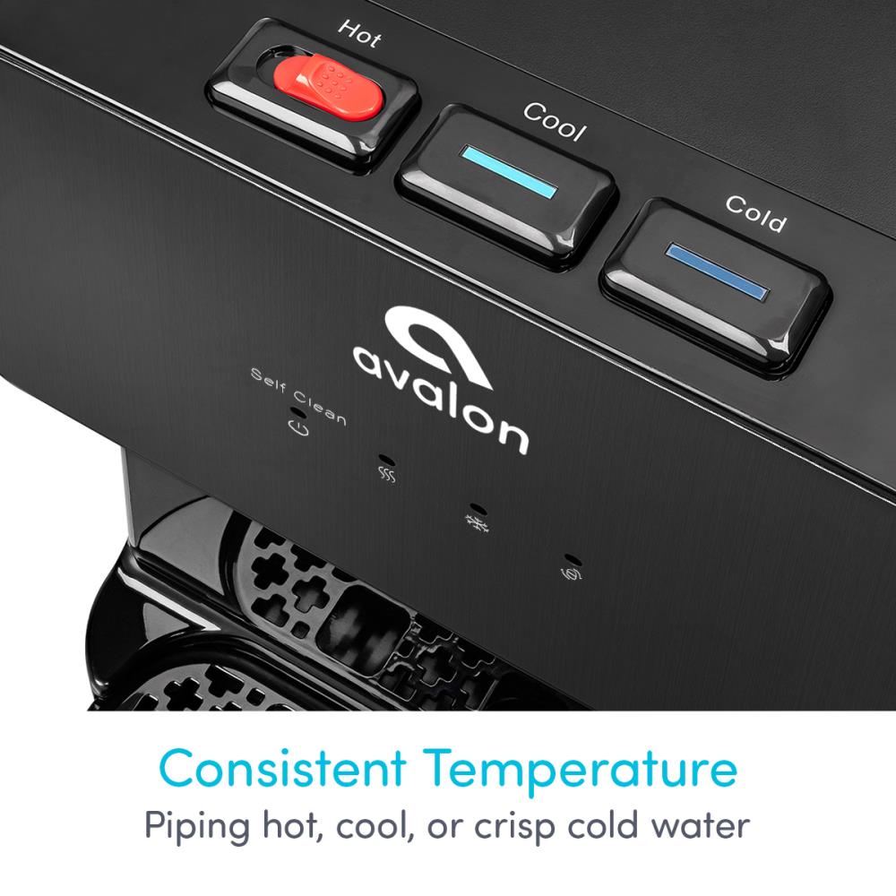 Avalon Stainless steel Bottom-loading Cold and hot Water cooler