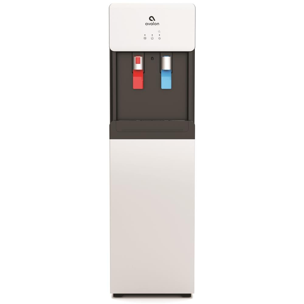 Avalon White Bottom-loading Cold and hot Water cooler