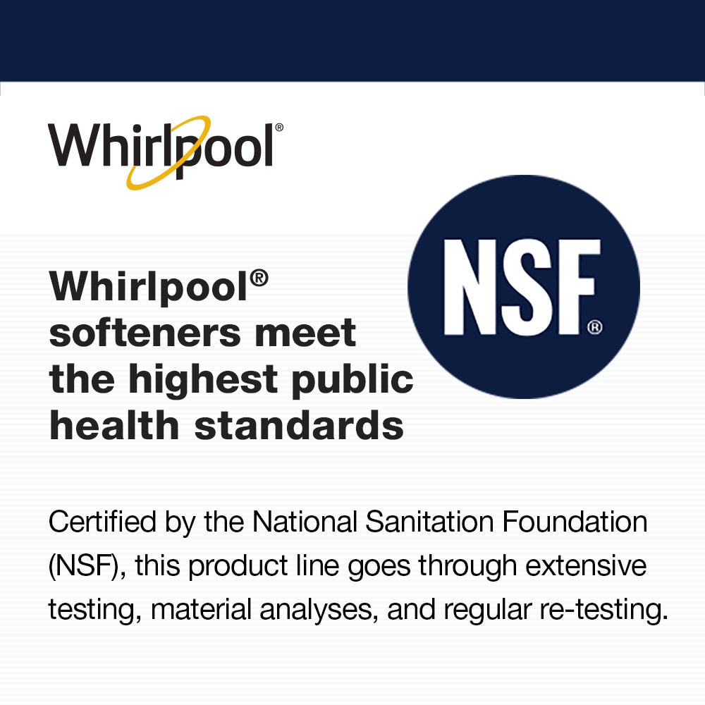 Whirlpool 44000 -Grain Water softener system