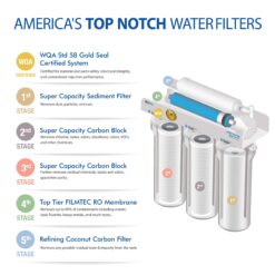 APEC Water Ultimate 5-stage Multi-method Reverse Osmosis Filtration System