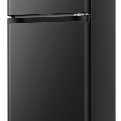 Hisense 4.4-Cu. Feet Mini Fridge with Freezer ( Black ) ENERGY STAR