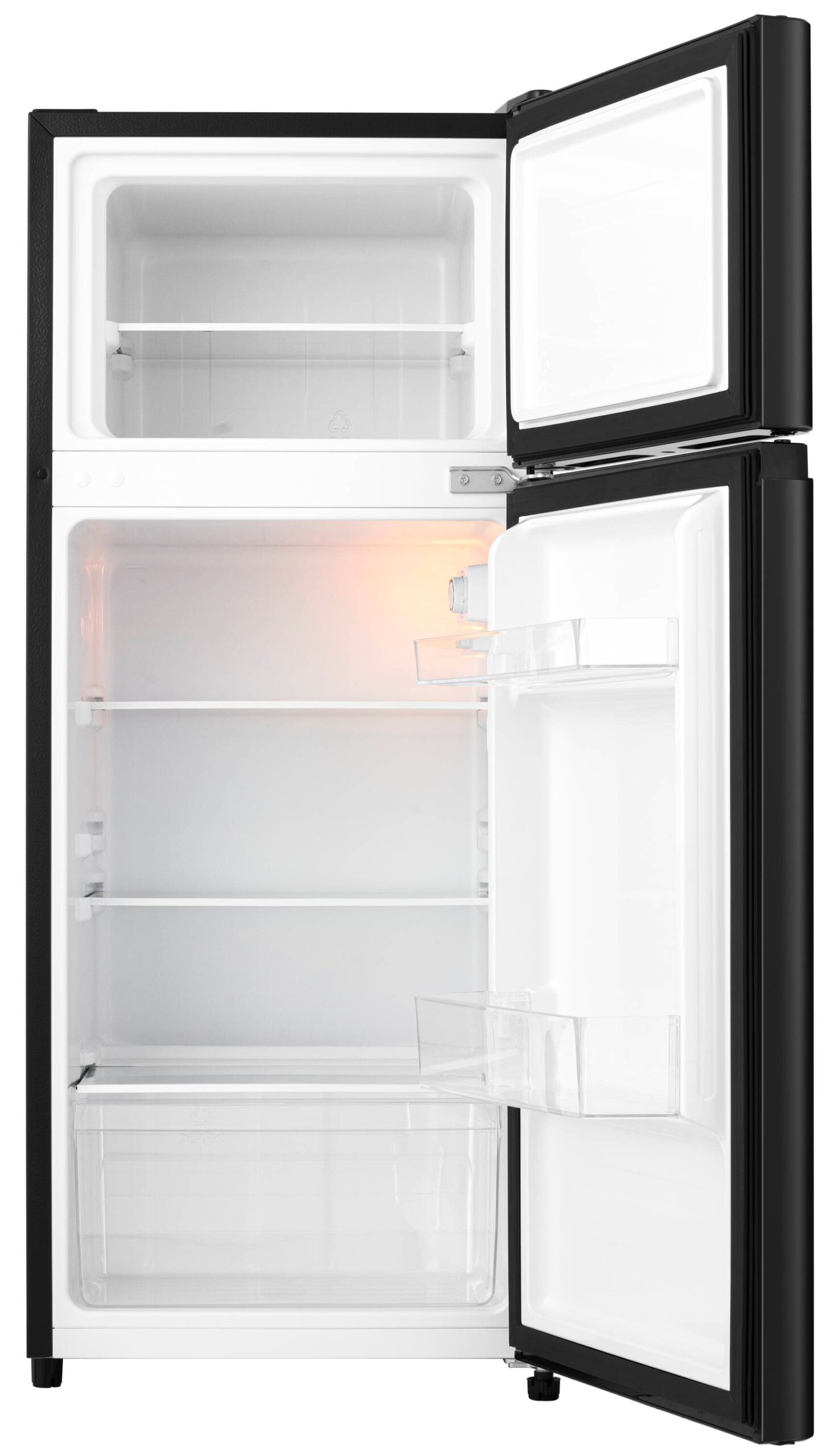 Hisense 4.4-Cu. Feet Mini Fridge with Freezer ( Black ) ENERGY STAR