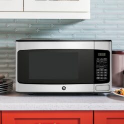 GE 1.1-cu ft Medium 950 -Watt Countertop Microwave ( Stainless Steel )
