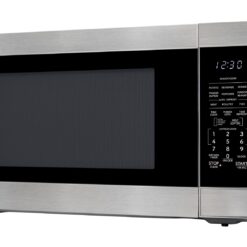 Sharp 2.2-cu ft Large (Greater than 1.5-cu ft) 1200 -Watt Sensor Cooking Controls Countertop Microwave ( Stainless Steel )