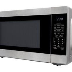 Sharp 2.2-cu ft Large (Greater than 1.5-cu ft) 1200 -Watt Sensor Cooking Controls Countertop Microwave ( Stainless Steel )