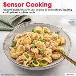 Sharp 2.2-cu ft Large (Greater than 1.5-cu ft) 1200 -Watt Sensor Cooking Controls Countertop Microwave ( Stainless Steel )