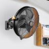 MULE 16-in Oscillation Indoor or Outdoor Multiple colors/finishes Wall Mounted Fan
