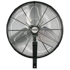 Hurricane 20-Inches Oscillation Indoor Black Wall Mounted Fan