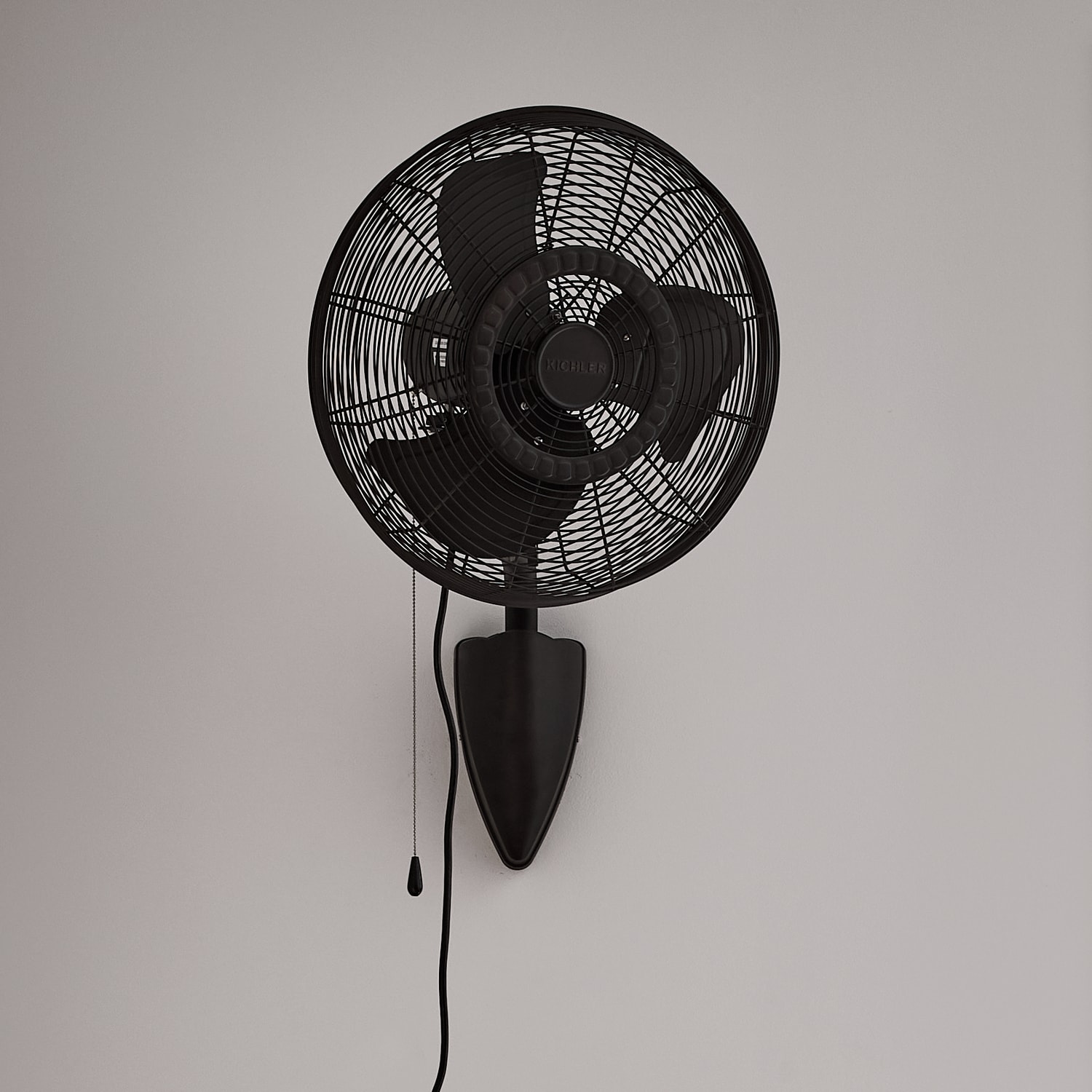 Kichler Pola 18-in Hardwired Indoor or Outdoor Bronze Wall Mounted Fan