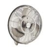Kichler Pola 24-in Hardwired Indoor or Outdoor Silver Wall Mounted Fan