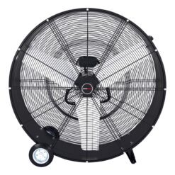 Ecomax 36-in 120 -Volt High Velocity Indoor/Outdoor Black Industrial Fan