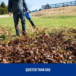 Kobalt 80-volt 630-CFM 140-MPH Battery Handheld Leaf Blower 2.5 Ah