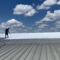 AMES Maximum Stretch 5-gallon White Elastomeric Reflective Roof Coating