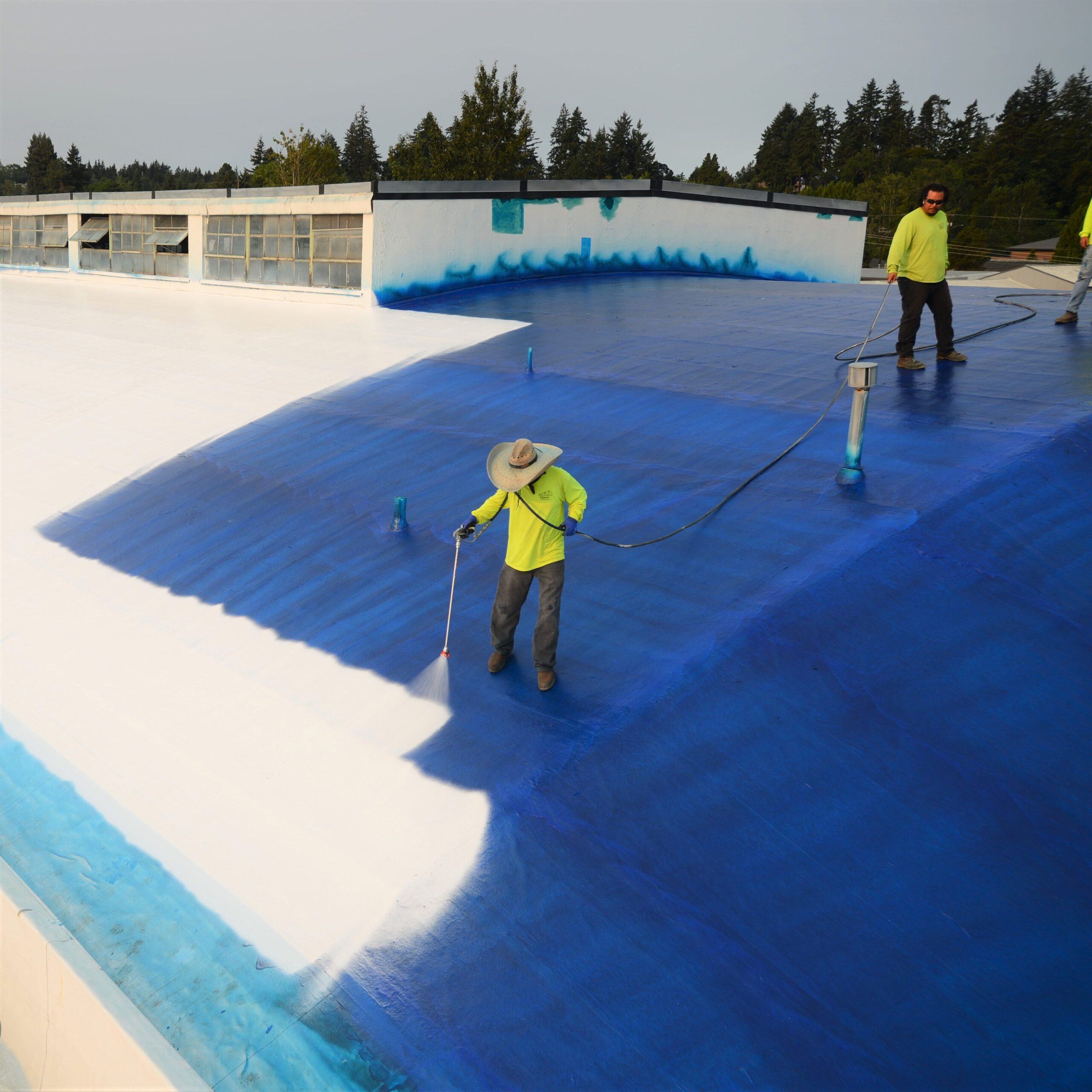 AMES Maximum Stretch 5-gallon White Elastomeric Reflective Roof Coating