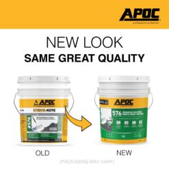 APOC 576 4.75-gallon White Silicone Reflective Roof Coating
