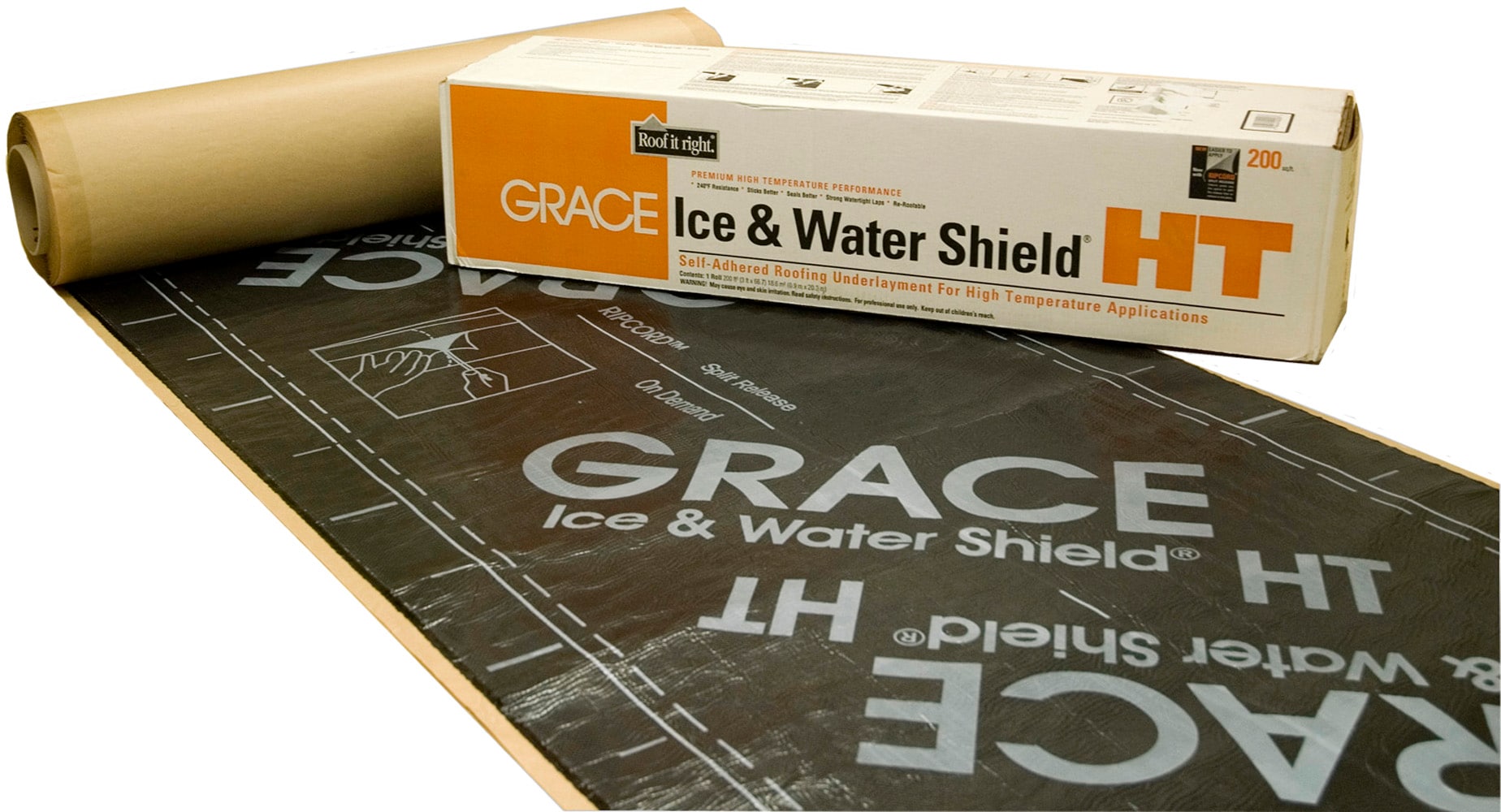 Grace Ice & Water Shield 36-Inches x 66.6-Feet 200-Sq. Feet Rubber Roof Underlayment