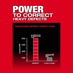 Milwaukee M18 FUEL18V Lithium-Ion Brushless Cordless 15MM DA Polisher (Tool-Only) 2684-20