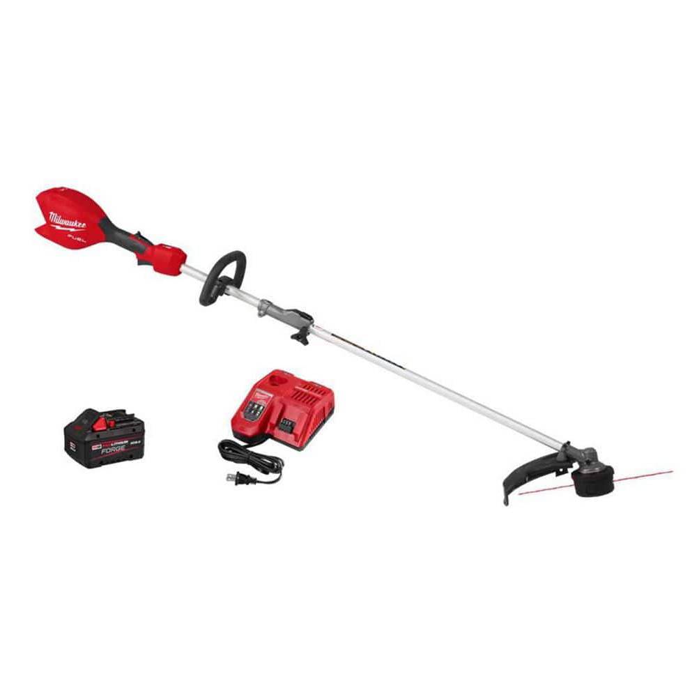 Milwaukee M18 FUEL 18V 16 in. Brushless Cordless Battery Powered String Trimmer w/QUIK-LOK Attachment Capability & 8.0 Ah Battery 3016-21ST