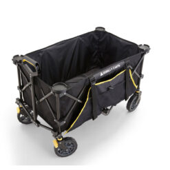 Gorilla Carts Collapsible Outdoor Utility Wagon, Oversize Bed