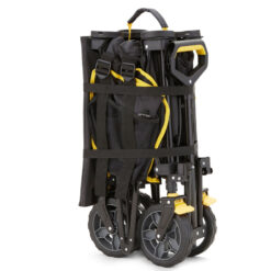 Gorilla Carts Collapsible Outdoor Utility Wagon, Oversize Bed