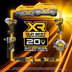 DEWALT XR 1/2-in 20-volt max Variable Speed Brushless Cordless Hammer Drill 2 -Batteries