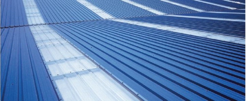 SUNSKY 3-Feet x 6-Feet Corrugated Clear Polycarbonate plastic Roof Panel 5 -Pack