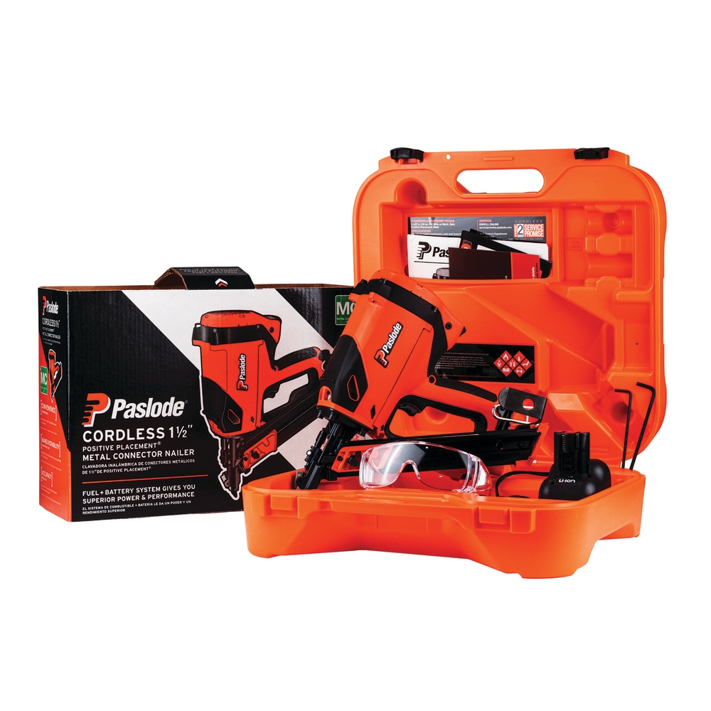 Paslode Positive Placement 1-1/2-in 30 -Degree Cordless Metal-connecting Nailer