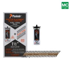 Paslode Positive Placement 1-1/2-in 30 -Degree Cordless Metal-connecting Nailer