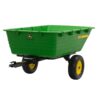 John Deere 17-cu ft 800-lb Capacity Steel Dump Cart