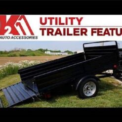 DK2 4.5-ft x 7.5-ft Steel Utility Trailer ( 1639-lb Capacity )