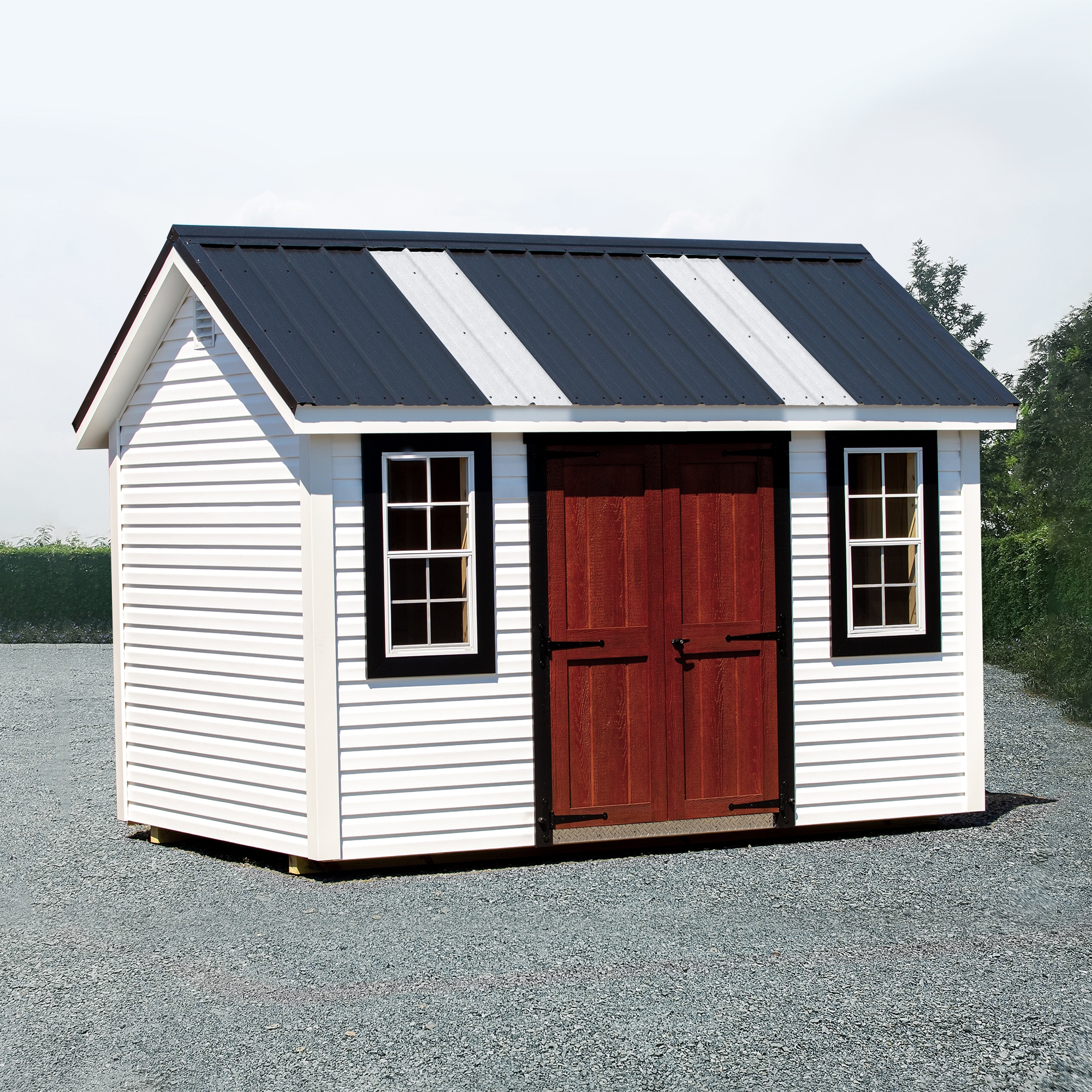 SUNSKY 3-Feet x 6-Feet Corrugated White Polycarbonate plastic Roof Panel 5 -Pack