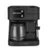 Cuisinart Coffee Center Barista Bar 4-in-1 Coffeemaker, Single-Serve Coffee, Espresso & Nespresso Capsule Compatible, 12-Cup Carafe