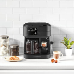 Cuisinart Coffee Center Barista Bar 4-in-1 Coffeemaker, Single-Serve Coffee, Espresso & Nespresso Capsule Compatible, 12-Cup Carafe
