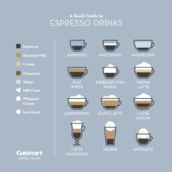 Cuisinart Coffee Center Barista Bar 4-in-1 Coffeemaker, Single-Serve Coffee, Espresso & Nespresso Capsule Compatible, 12-Cup Carafe