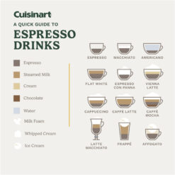Cuisinart Coffee Center Barista Bar 4-in-1 Coffeemaker, Single-Serve Coffee, Espresso & Nespresso Capsule Compatible, 12-Cup Carafe