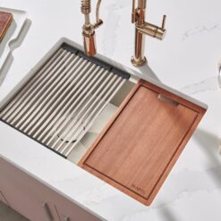 Ruvati Veniso Undermount 33-Inches x 19-Inches Stainless steel Single bowl 16 -Gauge Kitchen Sink