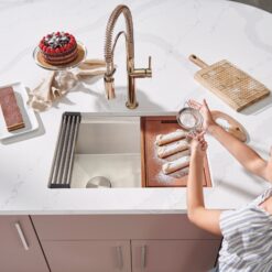 Ruvati Veniso Undermount 33-Inches x 19-Inches Stainless steel Single bowl 16 -Gauge Kitchen Sink