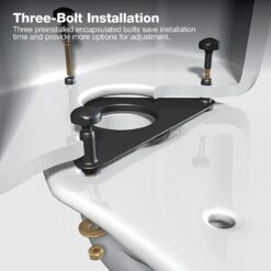 KOHLER Memoirs The Complete Solution White Elongated Chair height Soft Close 2-piece Toilet 12-in Rough-In WaterSense 1.28 GPF