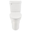 American Standard Clean White Elongated Chair height Soft Close 2-piece Toilet 12-in Rough-In WaterSense 1.28 GPF