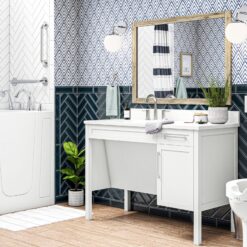 American Standard Clean White Elongated Chair height Soft Close 2-piece Toilet 12-in Rough-In WaterSense 1.28 GPF