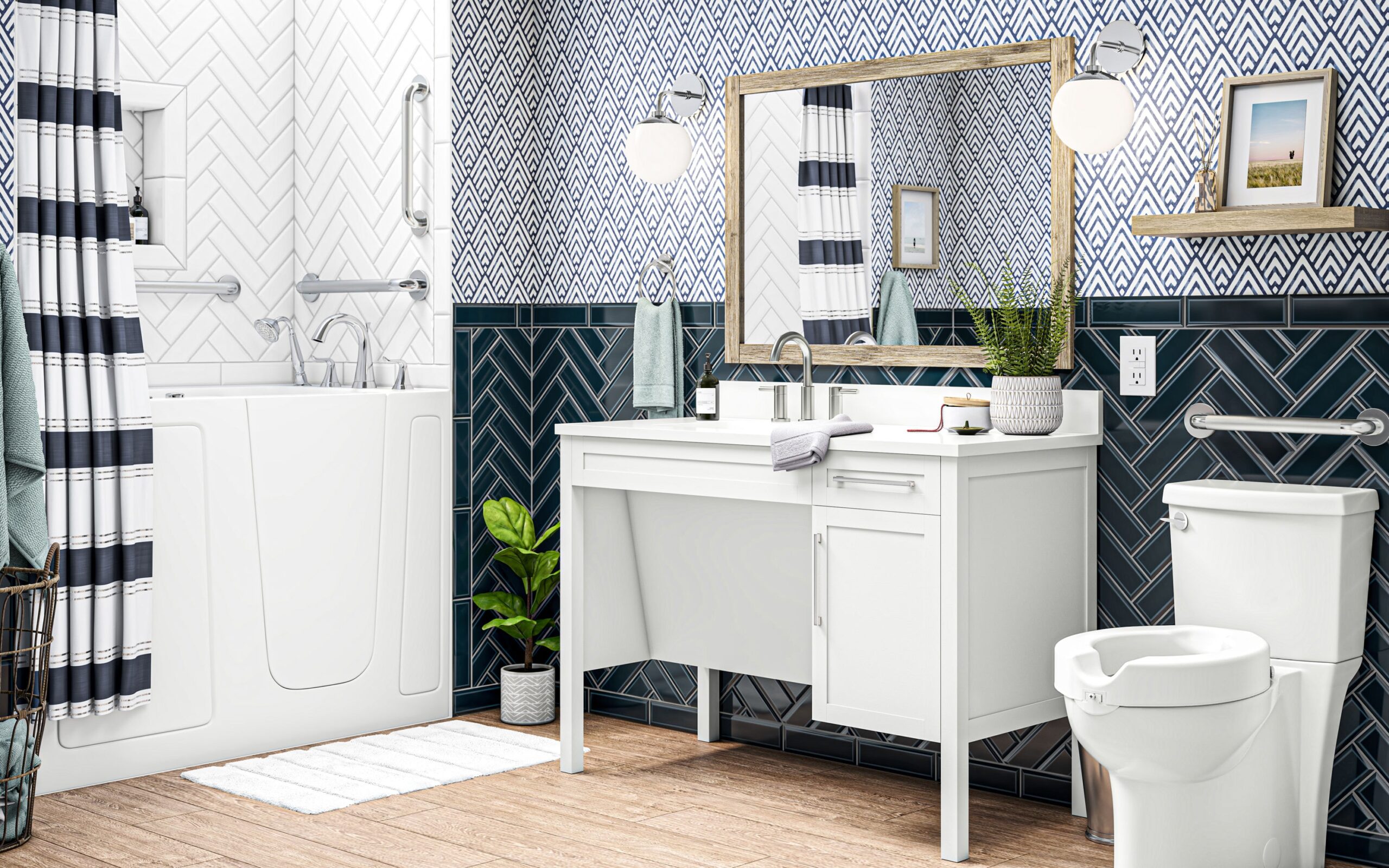 American Standard Clean White Elongated Chair height Soft Close 2-piece Toilet 12-in Rough-In WaterSense 1.28 GPF