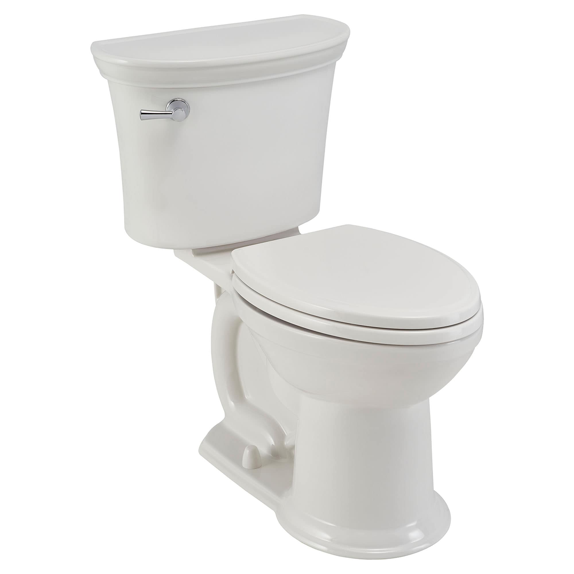 American Standard Esteem VorMax White Elongated Chair height Soft Close 2-piece Toilet 12-in Rough-In WaterSense 1.28 GPF