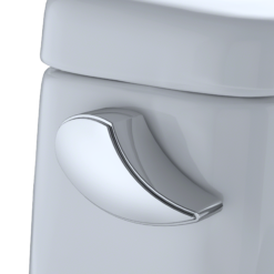TOTO Eco Ultramax Cotton White Elongated Chair height Soft Close 1-piece Toilet 12-in Rough-In WaterSense 1.28 GPF