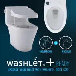 TOTO Drake Cotton Elongated Standard height Soft Close 2-piece Toilet 12-in Rough-In WaterSense 1.28 GPF