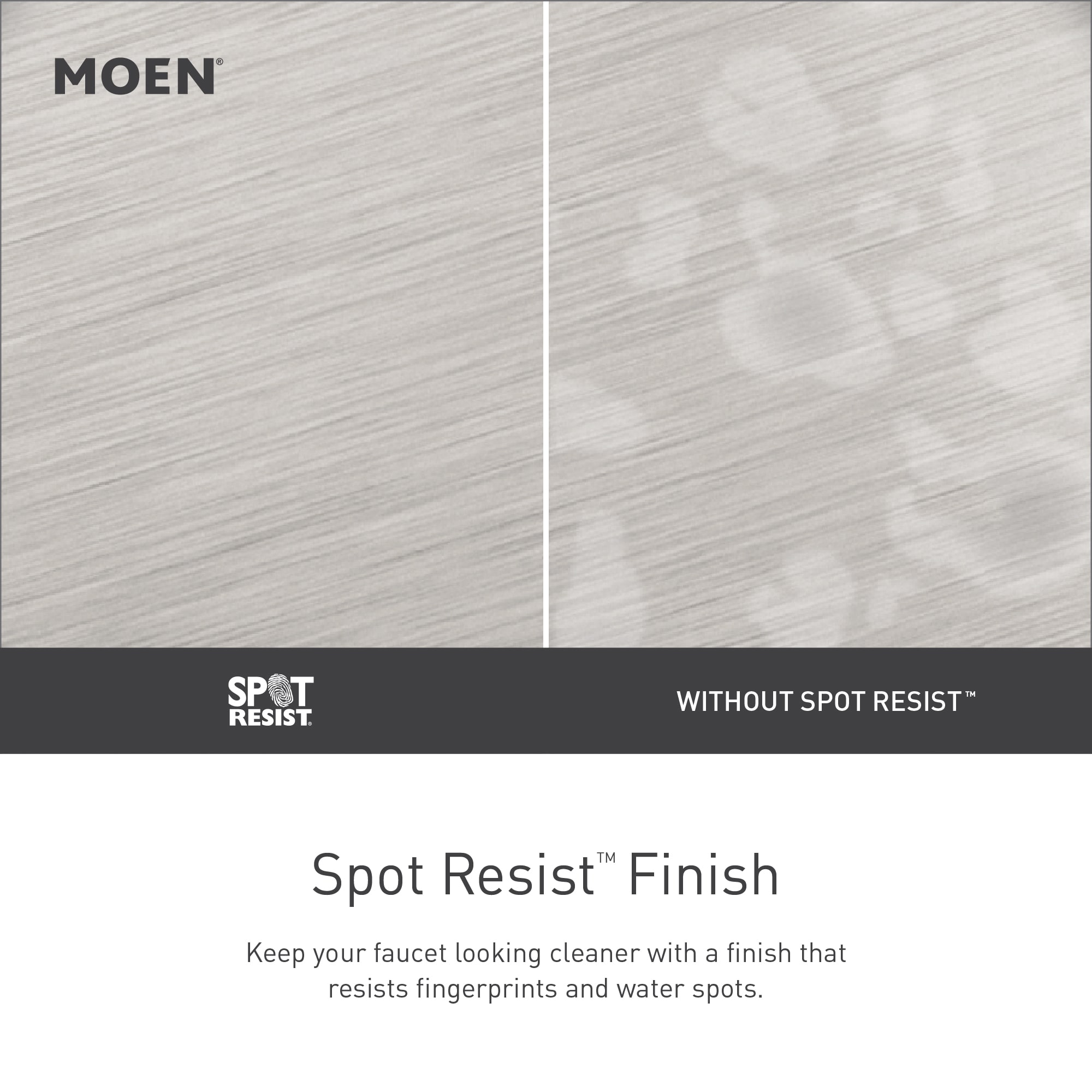 Moen Edison Spot Resist Stainless Single Handle Deck-mount Kitchen Faucet (Soap Dispenser Included) ( Side Sprayer Included )